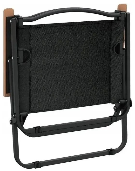 Сгъваем туристически стол с капацитет 130 кг - черен