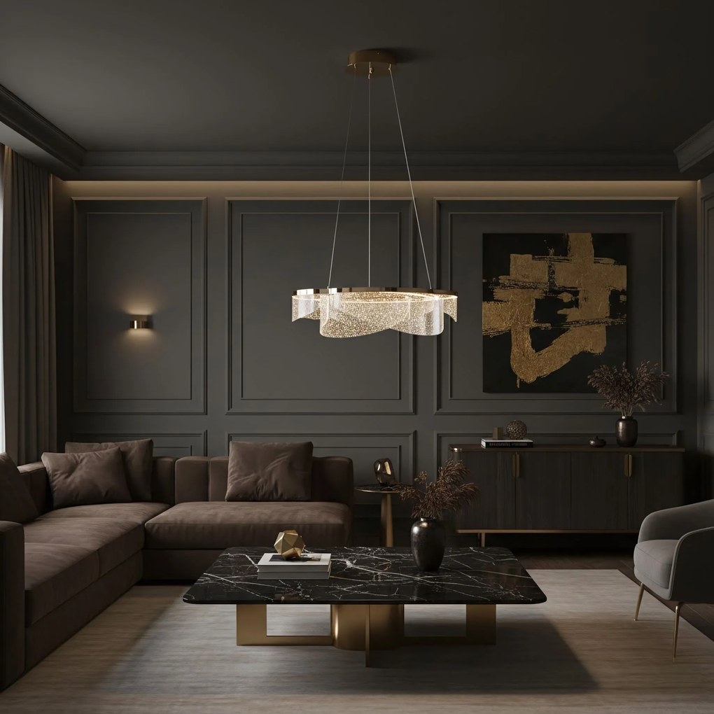 Лампа LED G138-CP 50cm Gold