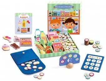 Djeco - Детски комплект малкия магазин на Лио и Мия DJ05509