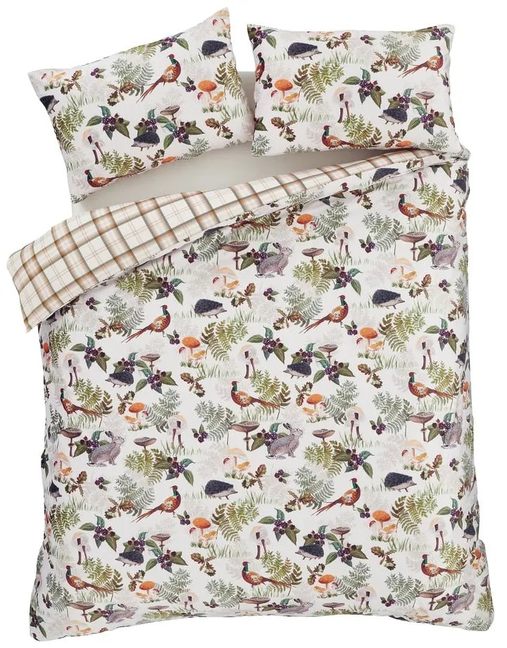 Двойно спално бельо 200x200 cm Woodland Walk – Catherine Lansfield