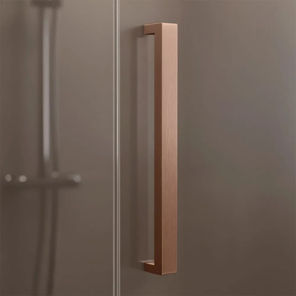 Душ кабина REA Hugo Double 80x80 Copper Brush