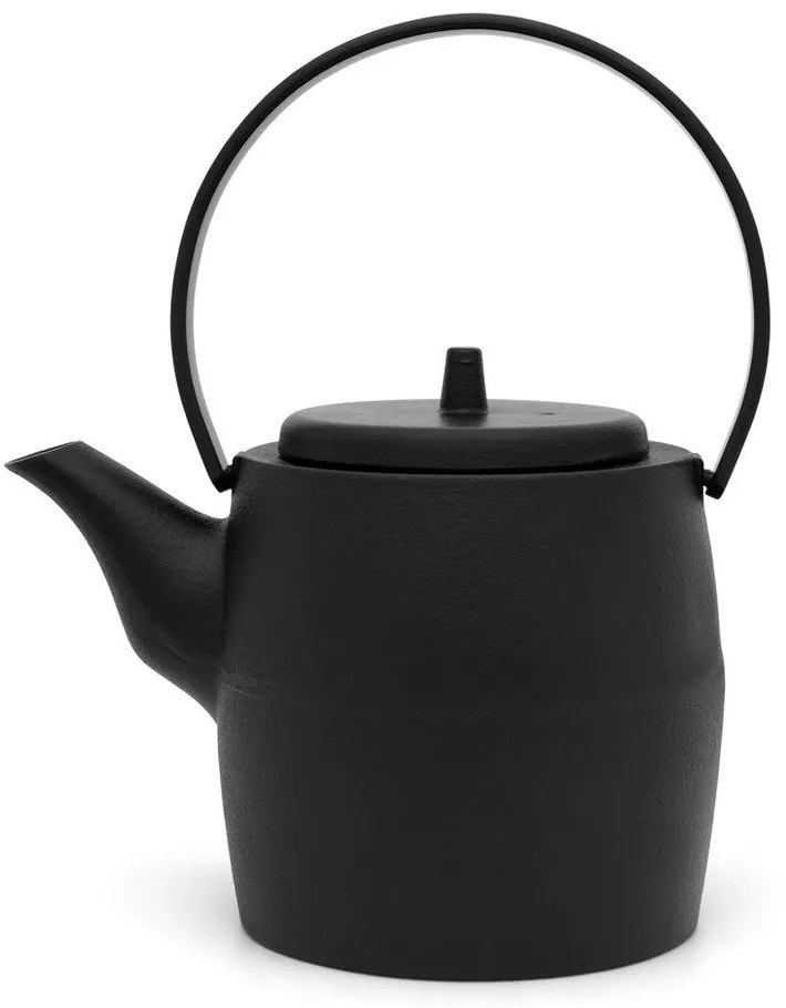 Черен чугунен чайник с цедка 1,2 l Kobe – Bredemeijer