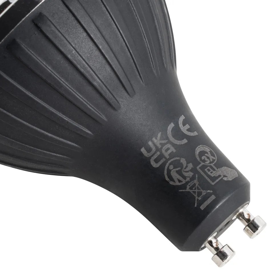 Комплект от 5 GU10 3-степенна димируема LED крушка 70mm 6.5W 600LM 3000K