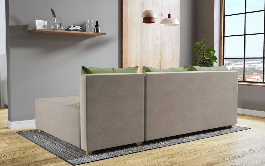 Разтегателен ъглов диван Дафини