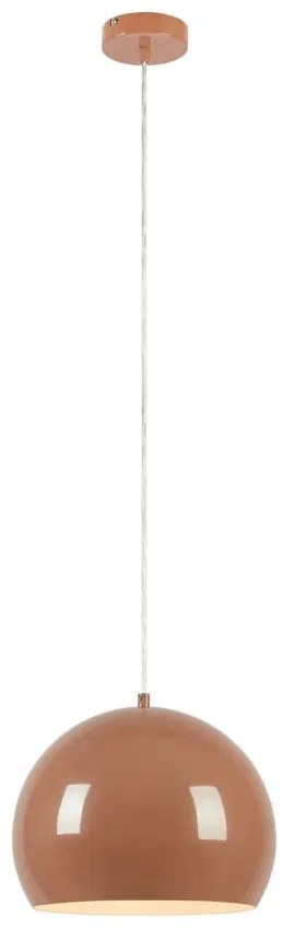 Кафяво висящо осветително тяло с метален абажур ø 28 cm Pop – Markslöjd