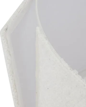 Абажур atmosphera Beline, Бял, Букле, Ø40 cm