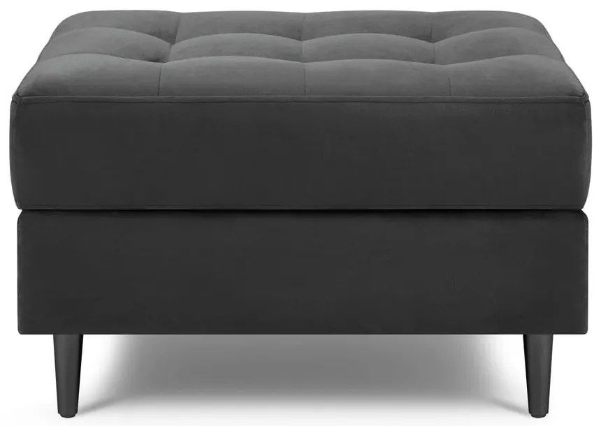 Тъмно сиво кадифе Santo - Milo Casa