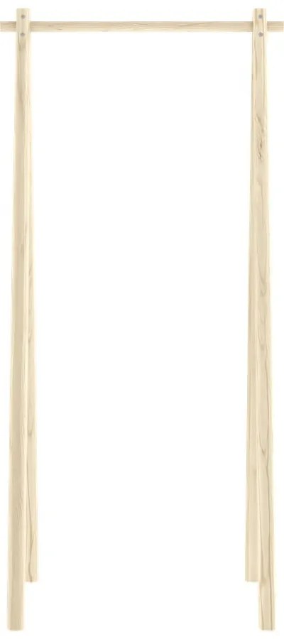 Закачалка за дрехи от борова дървесина в естествен цвят Hongi - Karup Design