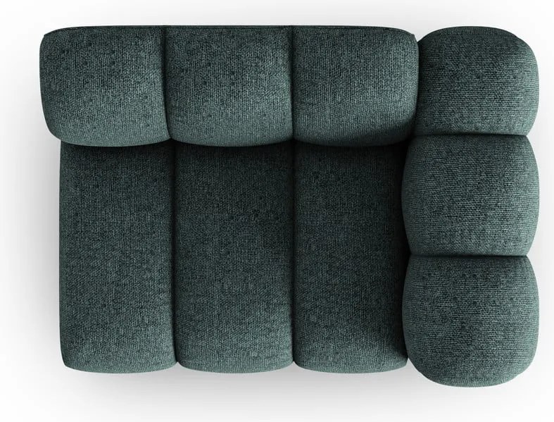 Тюркоазен модулен диван (десен ъгъл) Lupine – Micadoni Home