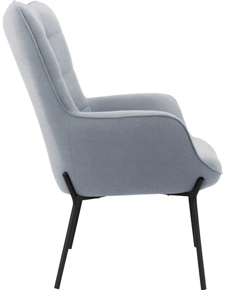 Светлосиво кресло Boris – Støraa