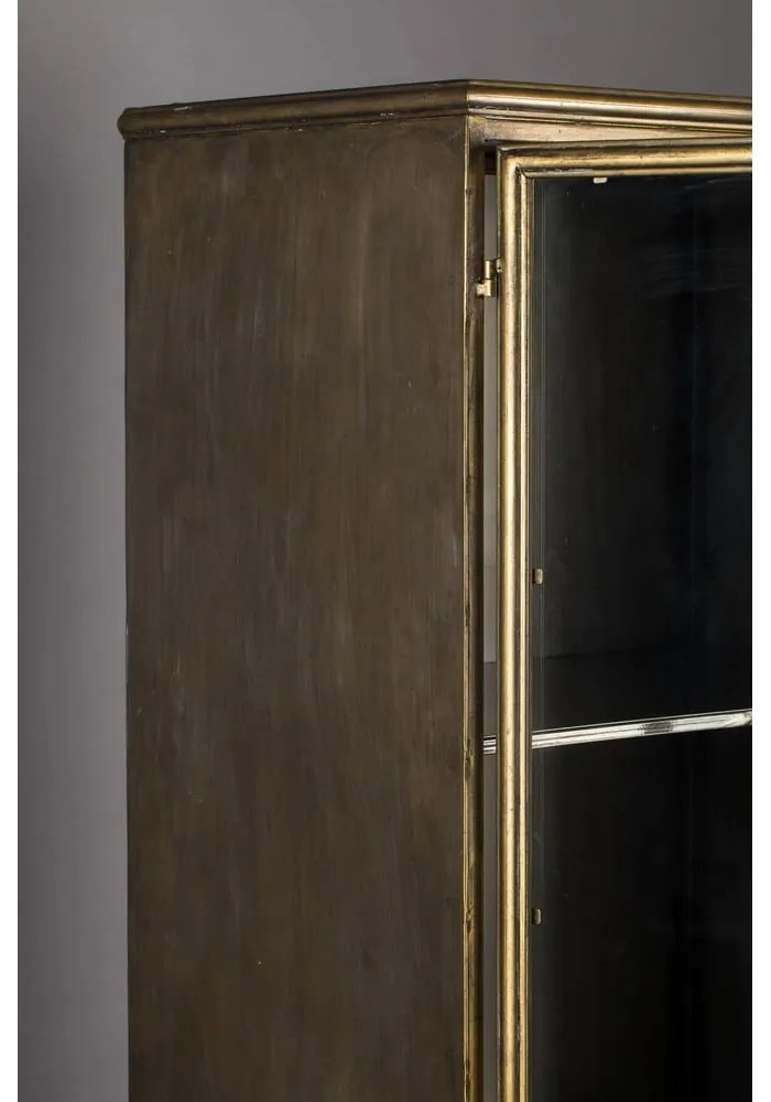 Метална витрина в златист цвят 64x184 cm Gertlush - Dutchbone