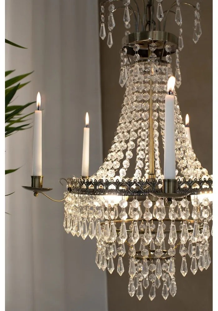 Висящо осветително тяло в златист цвят ø 50 cm Marielund – Markslöjd