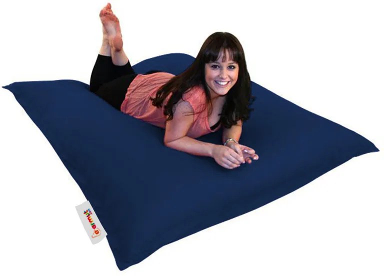 Градински пуф Cushion Pouf 100x100, цвят Тъмно син