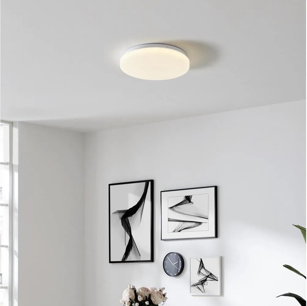 Eglo 902196-LED RGBW димируем таванен плафон FRANIA-Z LED/12W/230V Ø31 см