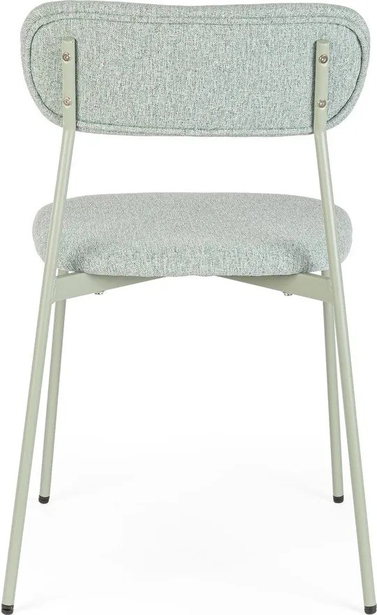 Тапициран трапезен стол в цвят мента Inka – Yes Everyday