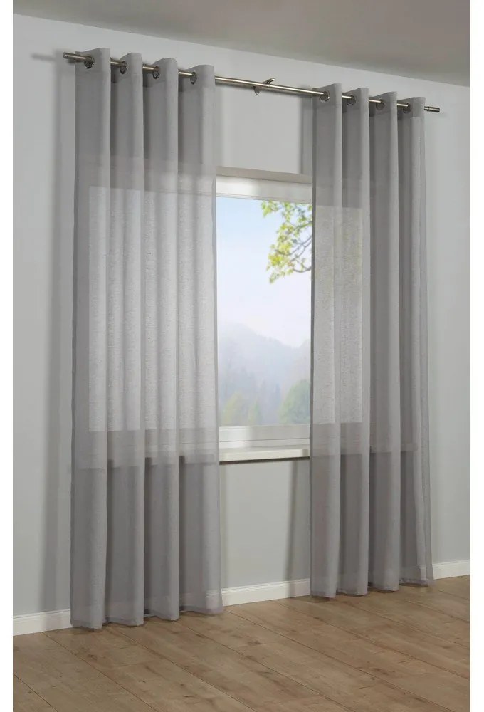 Сива завеса 140x245 cm Len Uni – Sehlbach