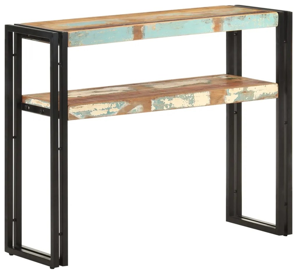 321098 vidaXL Конзолна маса, 90x30x75 см, регенерирано дърво масив