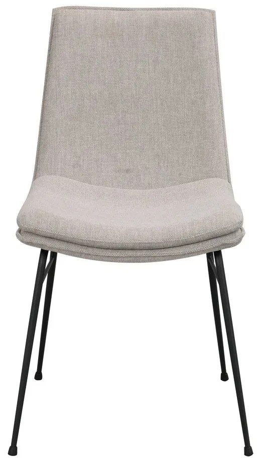 Бежови трапезни столове в комплект от 2 броя Lowell - Rowico