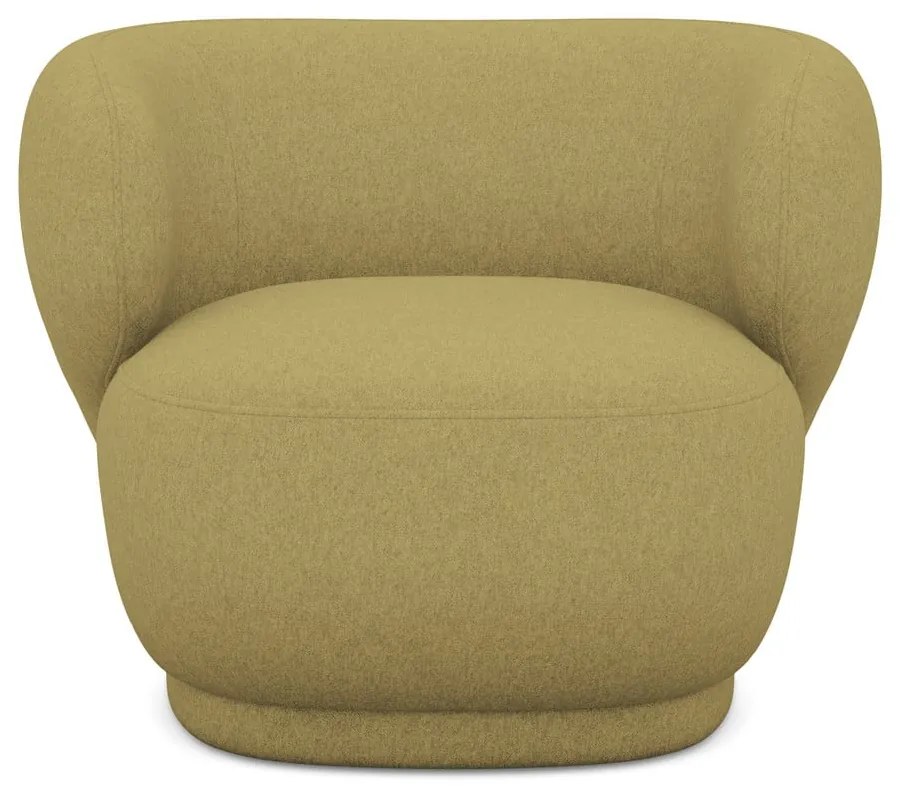 Кресло в цвят горчица Hina – Makamii