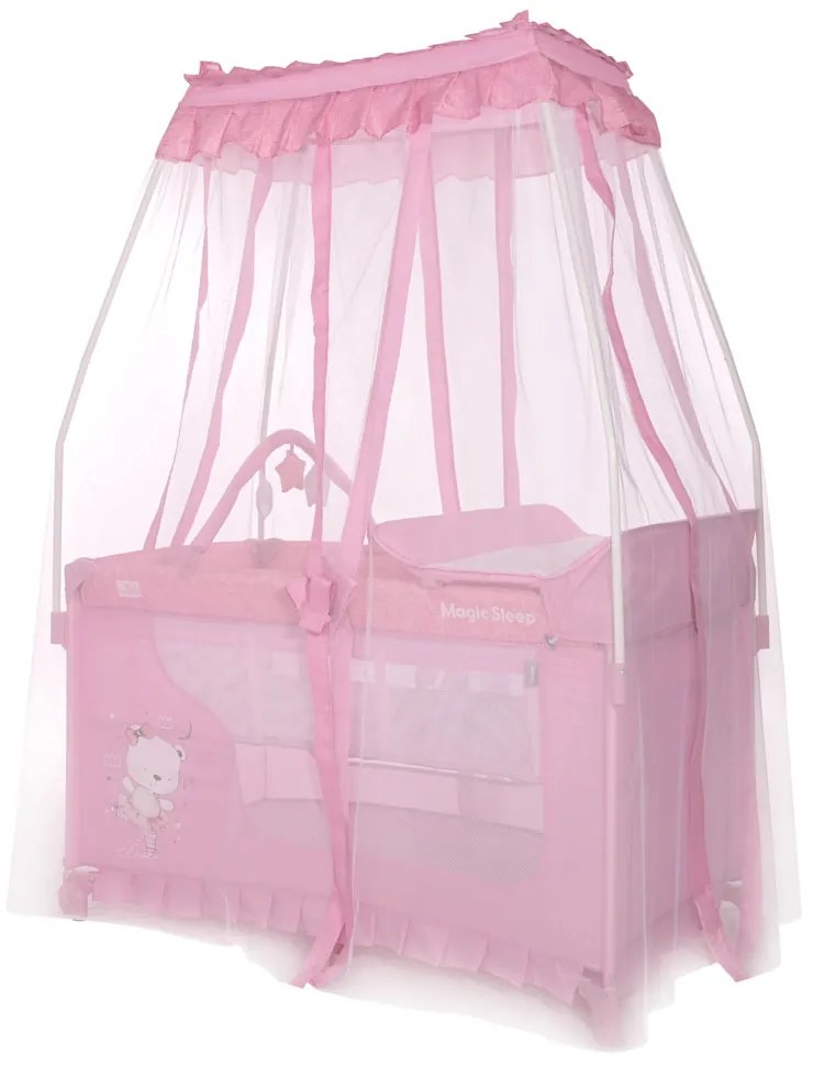 LORELLI Classic Кошара на 2 нива MAGIC SLEEP MELLOW ROSE BALLERINA BEAR