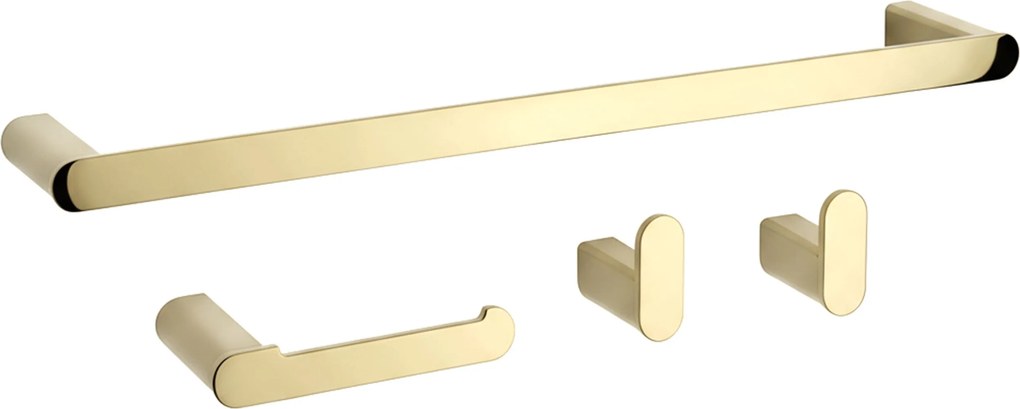 Комплект аксесоари за баня Mati Gold 4 части