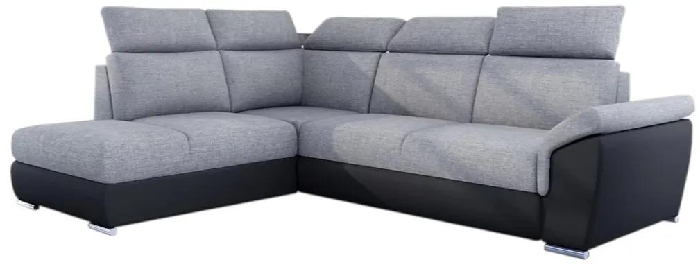 Ъглов разтегателен диван LOLA, 260x102x210, sawana 21/soft 11, ляв ъгъл