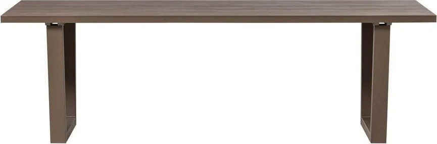 Метална градинска маса за хранене 87x240 cm Bear – WOOOD