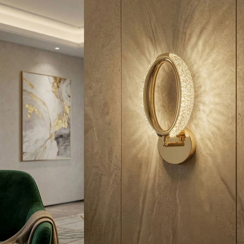 СТЕНЕН LED АПЛИК G174-W GOLD