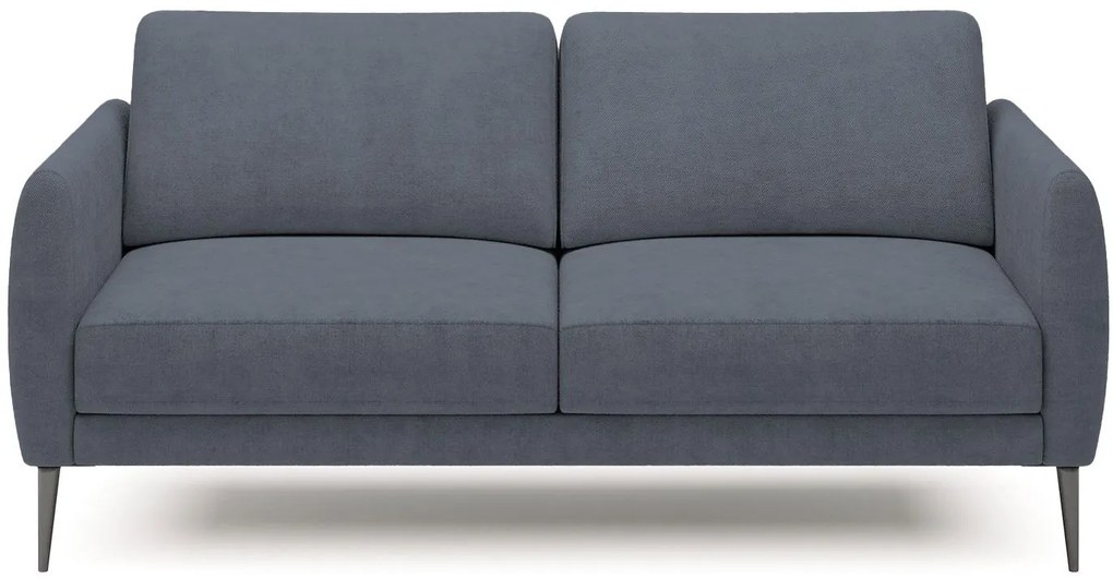 Диван Кида двуместен-тъмно сив