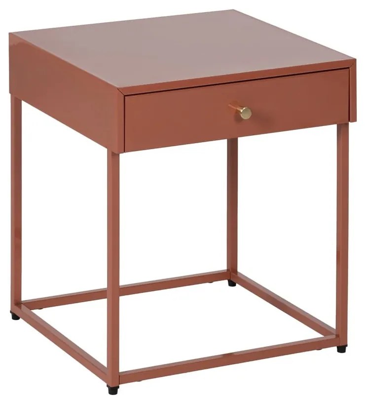 Теракотено нощно шкафче Nara – Ixia