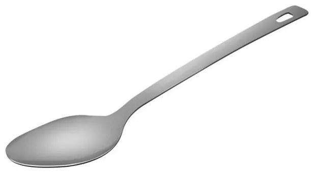 Horecano - Иноксова лъжица за сервиране 30см 1мм BR(JCPLV-30)