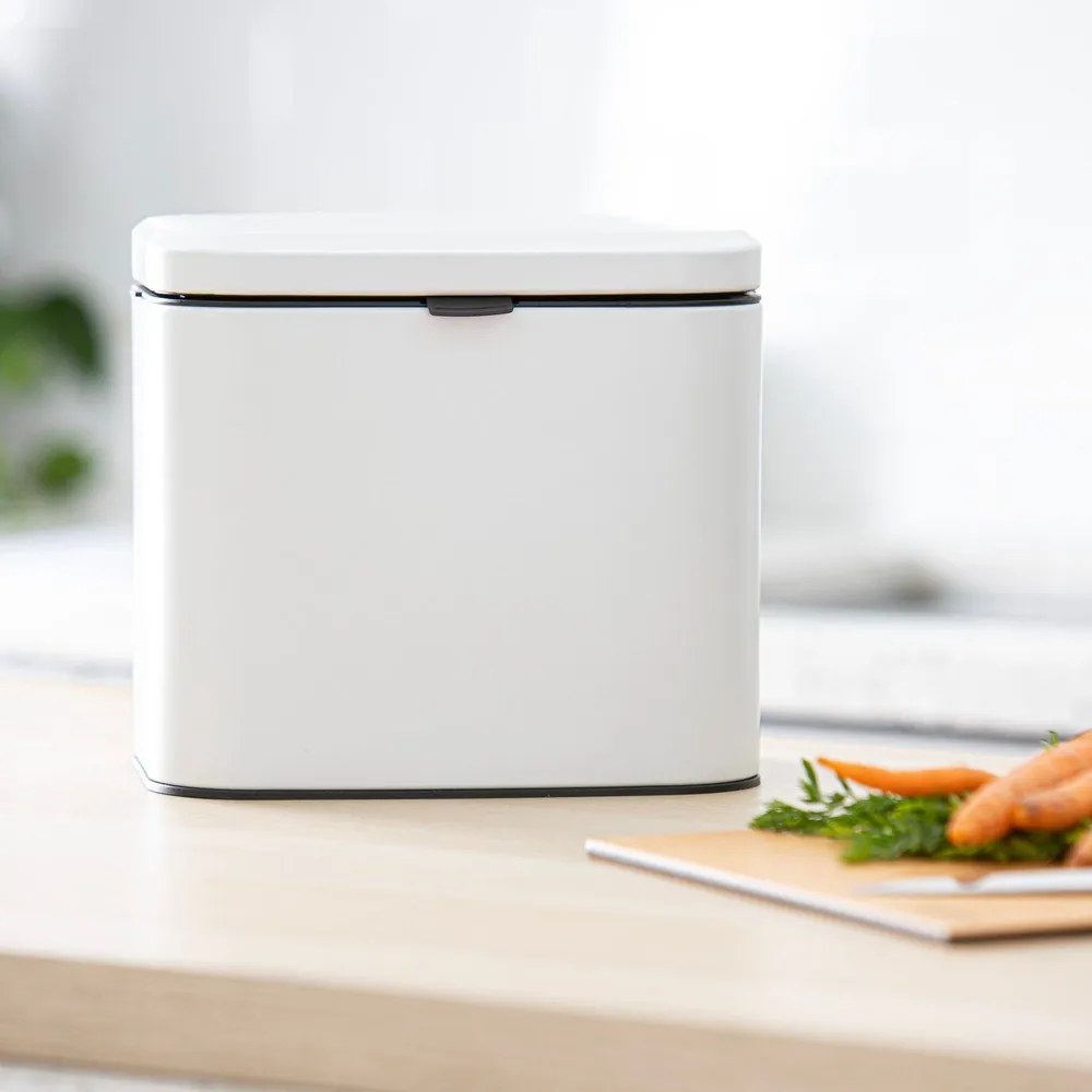 Бял контейнер за компостируеми отпадъци 4 l Essentials – Ladelle