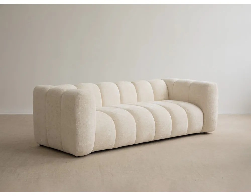 Син кадифен модулен ъглов диван Lupine – Micadoni