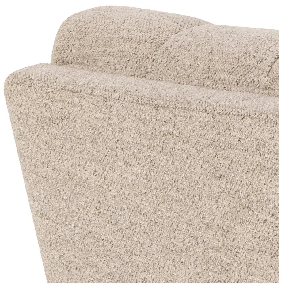 Бежов диван от плат букле 218 cm Tampa – Actona