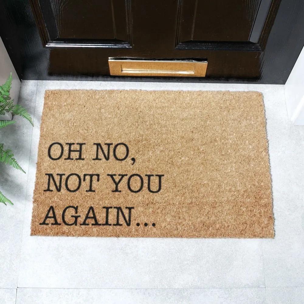 Изтривалка от кокосови влакна 40x60 cm Oh No Not You Again – Artsy Doormats