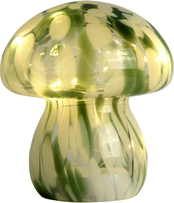 Searchlight EU27027GR - LED настолна лампа AMELIA LED/0,2W/230V зелена