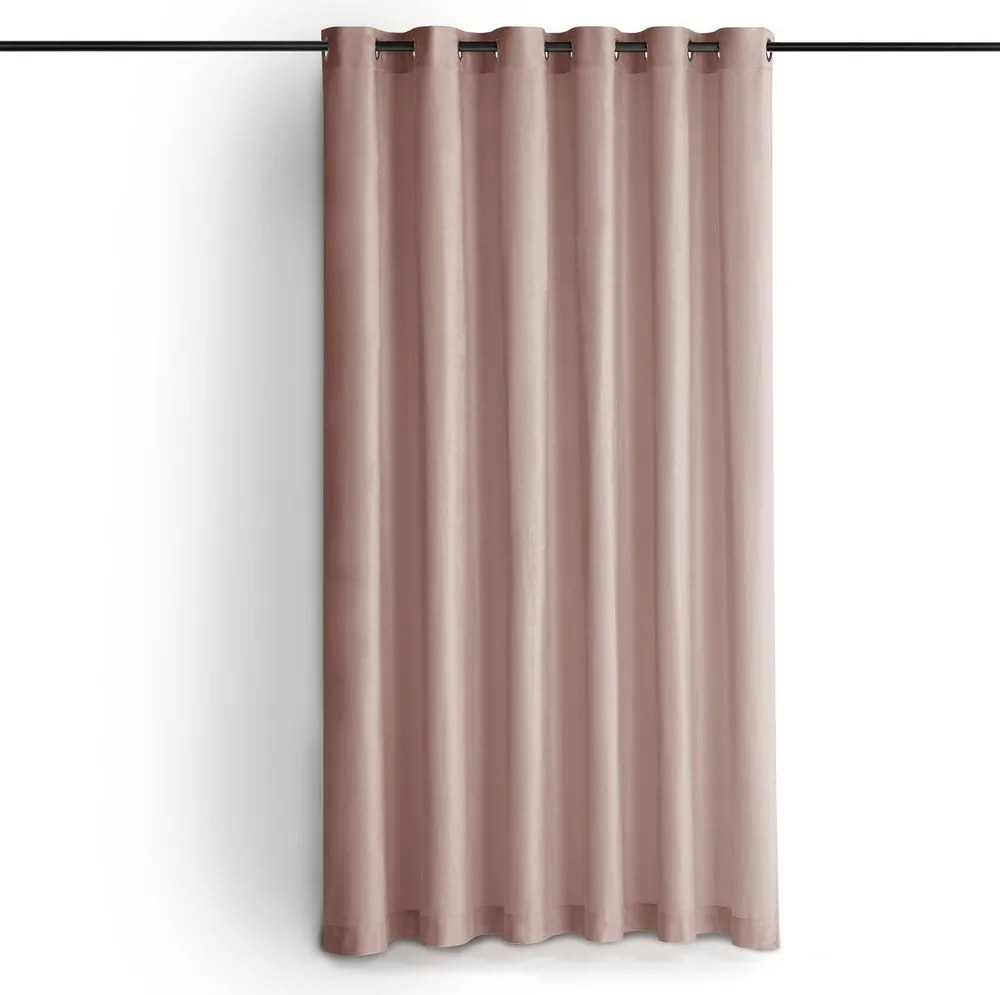 Светлорозова затъмняваща завеса 400x250 cm Velto – Filumi