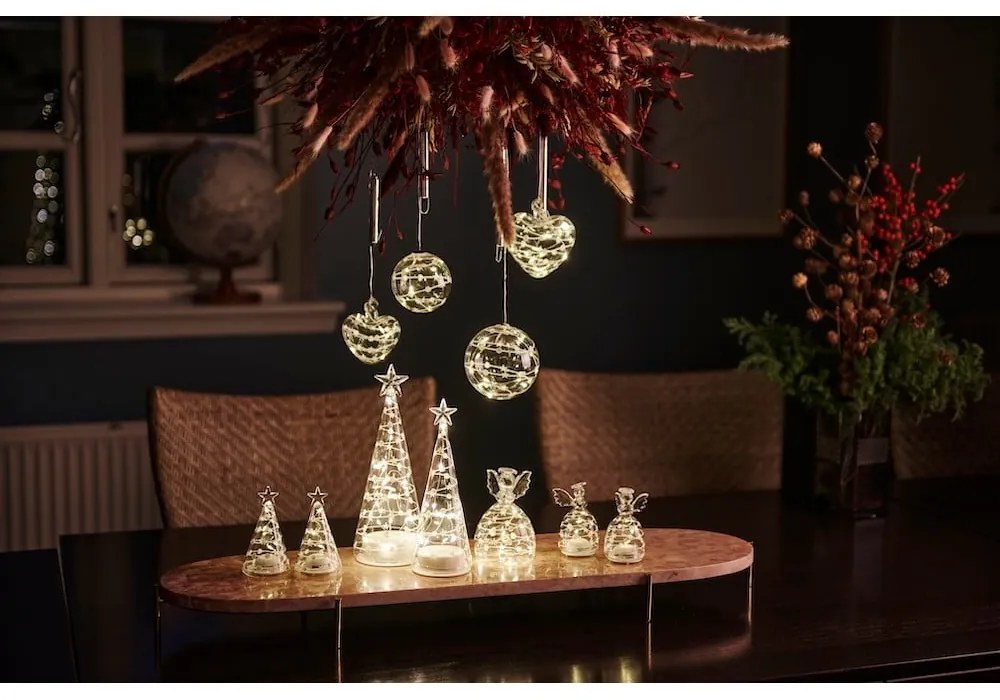 Висяща коледна светлинна украса ø 10 cm Sweet Christmas – Sirius
