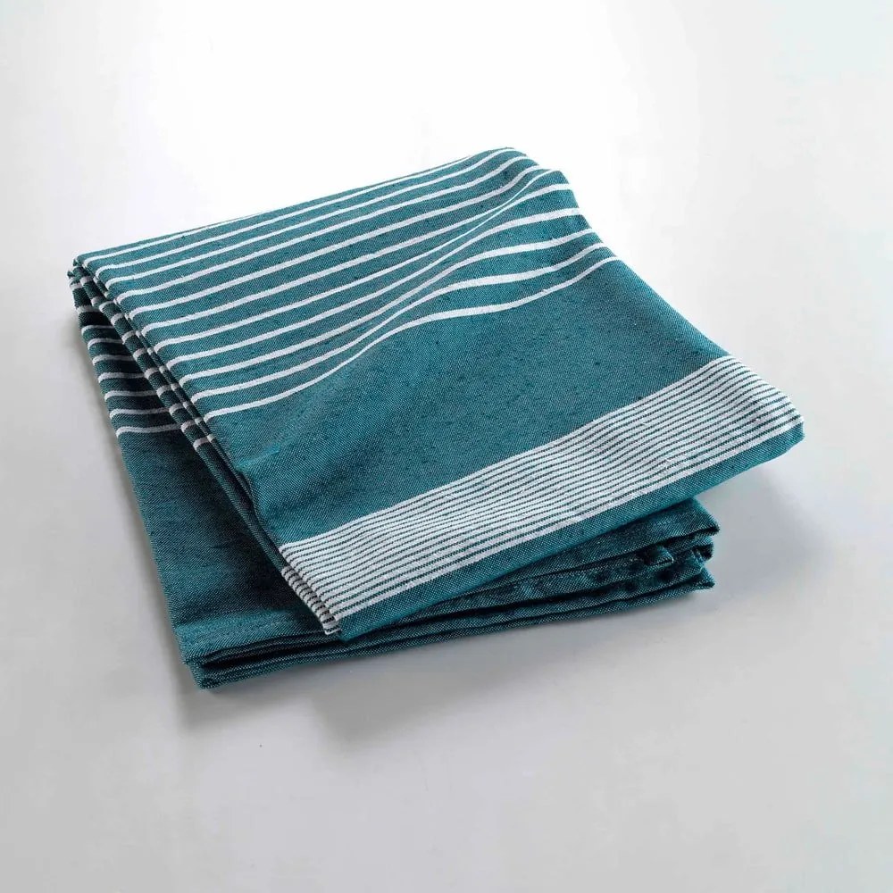 Синьо покривало за легло 220x240 cm Adele – douceur d'intérieur