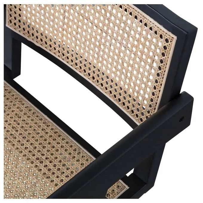 Стол за хранене от черно борово дърво Gunn - WOOOD