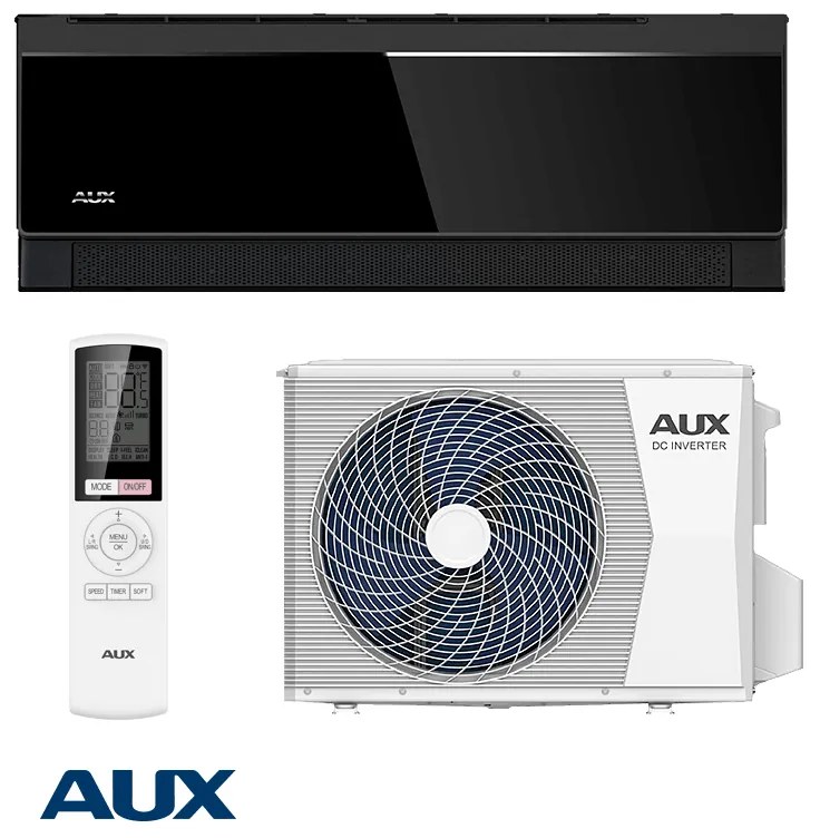Инверторен климатик AUX C Comfort ASW-H18E3A4/CBR3DI-C7, 18000 BTU, 36 м2, А+++, Wi-Fi, R-32, Черен