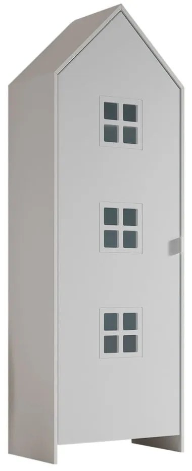 Бял детски гардероб 58x172x37 cm Casami Bruges – Vipack
