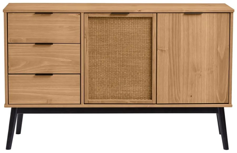 Скрин от масивен бор 130x80 cm Natasha – Marckeric