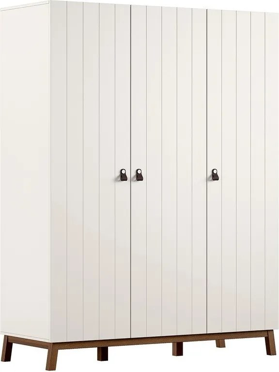 Бежов детски гардероб 149x196x58 cm Sezane – Vipack