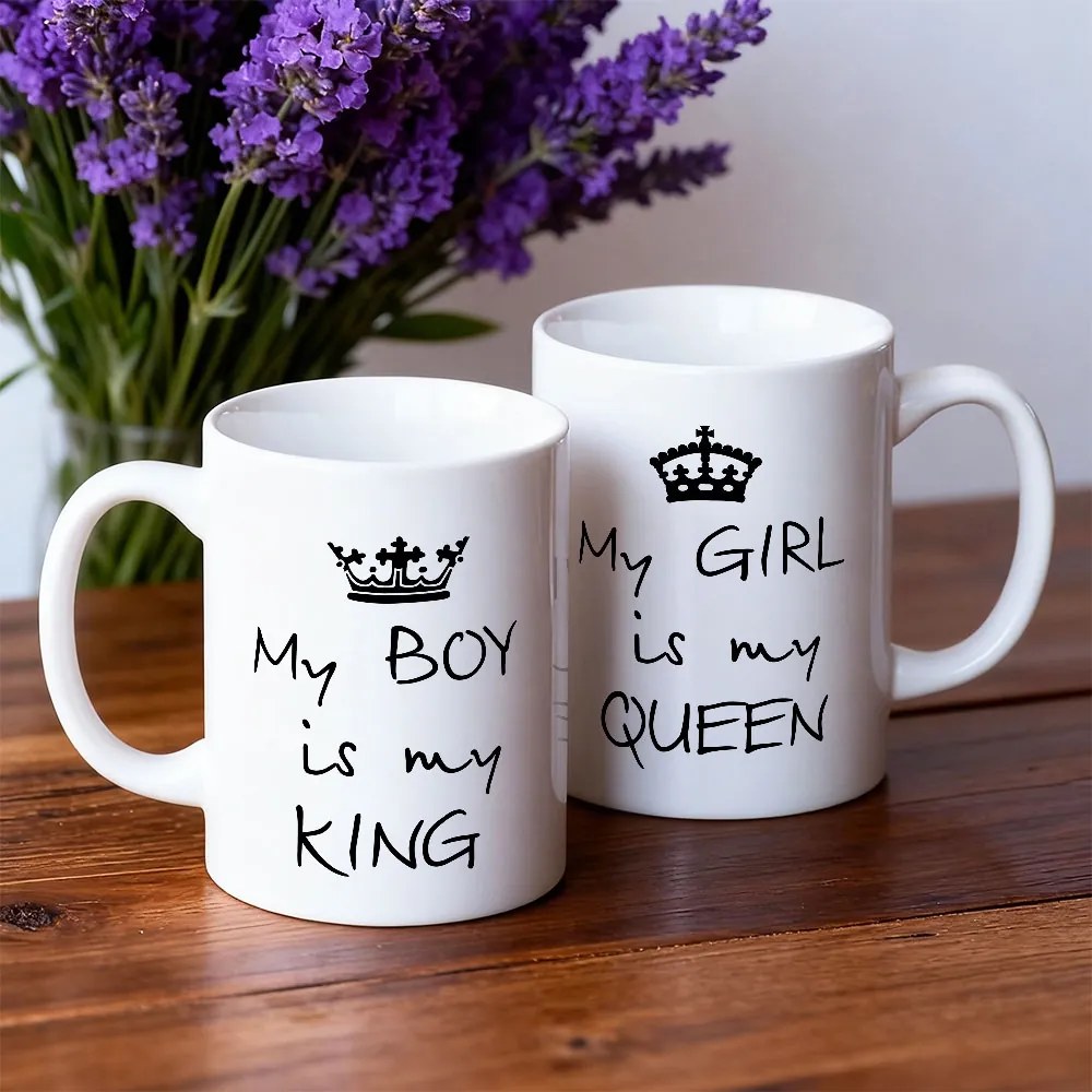 Чаши за двойки QUEEN - KING