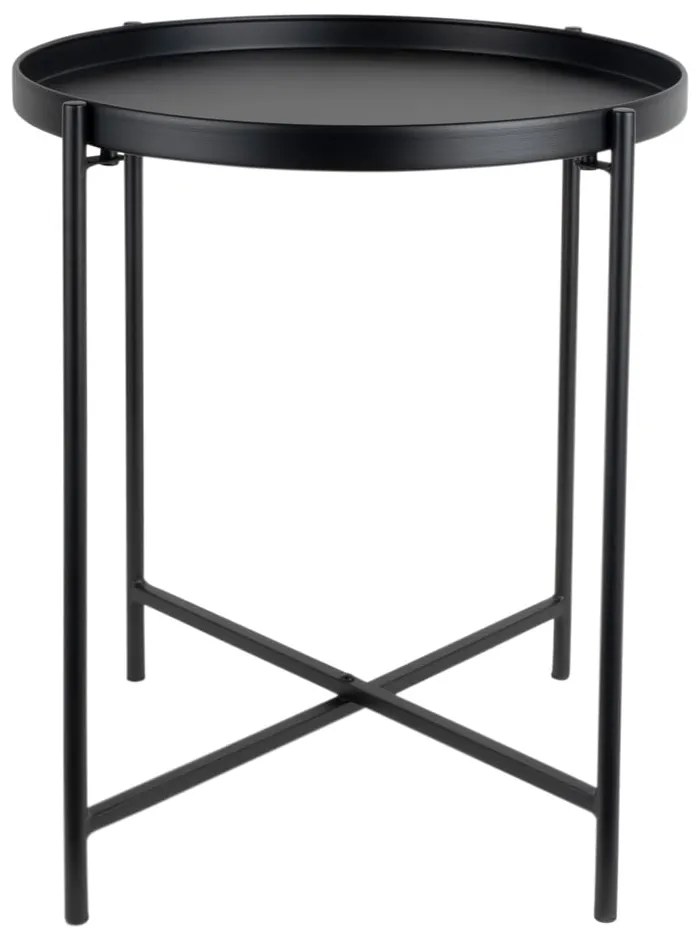 Метална кръгла странична масичка ø 40 cm Meseta – Leitmotiv