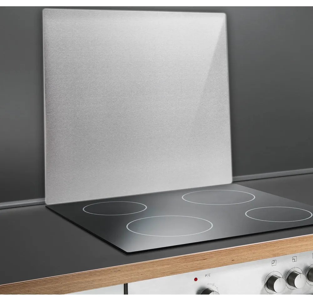 Капак от неръждаема стомана Сребърен, 50 x 56 cm - Maximex