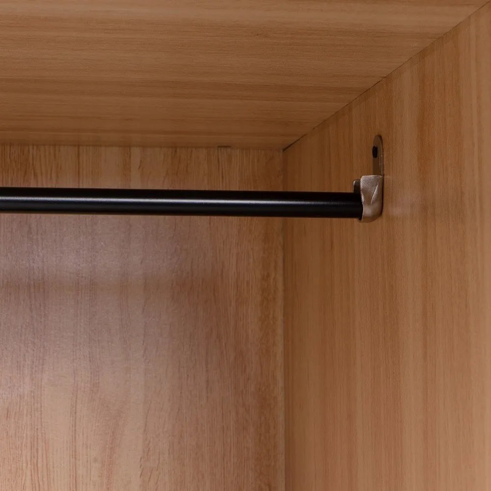 Отворен гардероб в естествен цвят 100x190x48 cm Armarios – Casa Selección