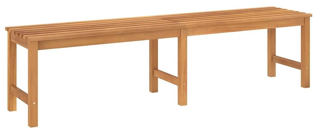 316633 vidaXL Градинска пейка, 180 см, тиково дърво масив