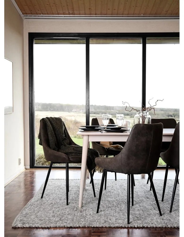 Сгъваема дъбова маса за хранене 180x90 cm Tyler - Rowico